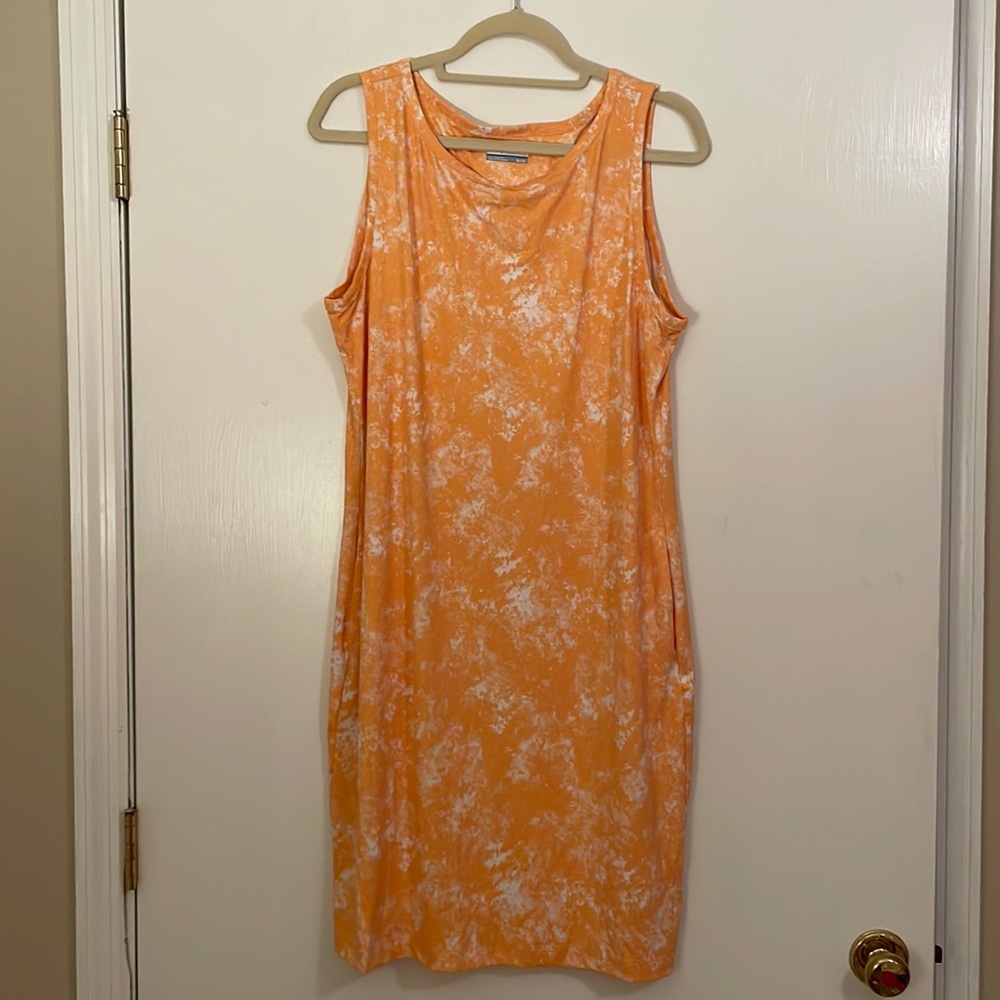 Columbia Freezer Tank Splatter Print Dress